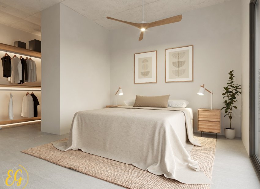 Salon/Comedor - Residencial exclusivo de villas adosadas con vistas al mar y la montaña (Polop - Costa Blanca)