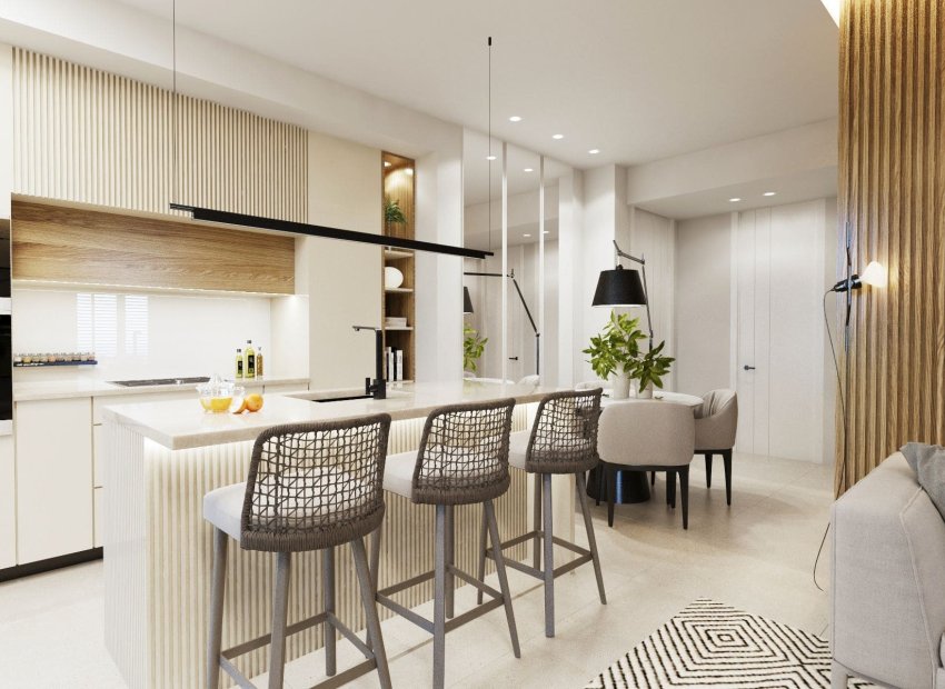 Salon - Ekskluzywny kompleks apartamentów z basenem w Santa Rosalía Resort – Torre Pacheco, Costa Cálida