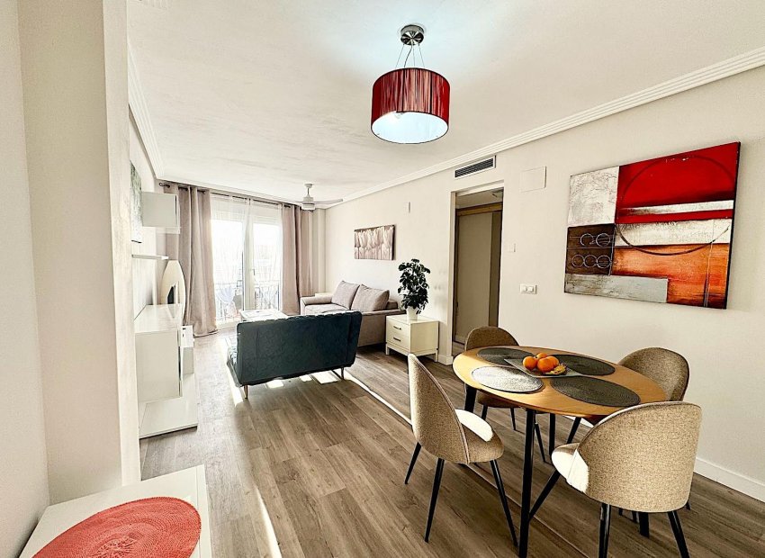 salon - En venta apartamento de dos dormitorios en El Verger, Costa  Blanca, Alicante