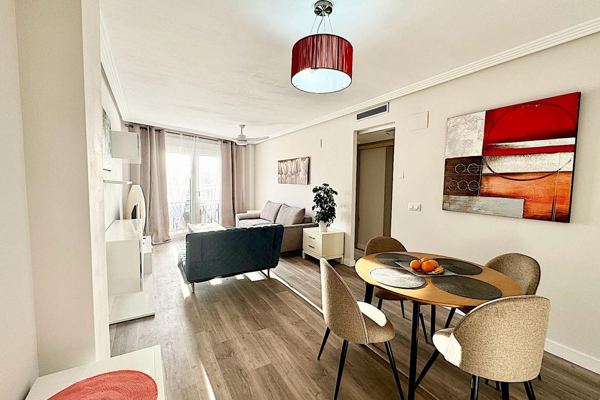 salon - En venta apartamento de dos dormitorios en El Verger, Costa  Blanca, Alicante