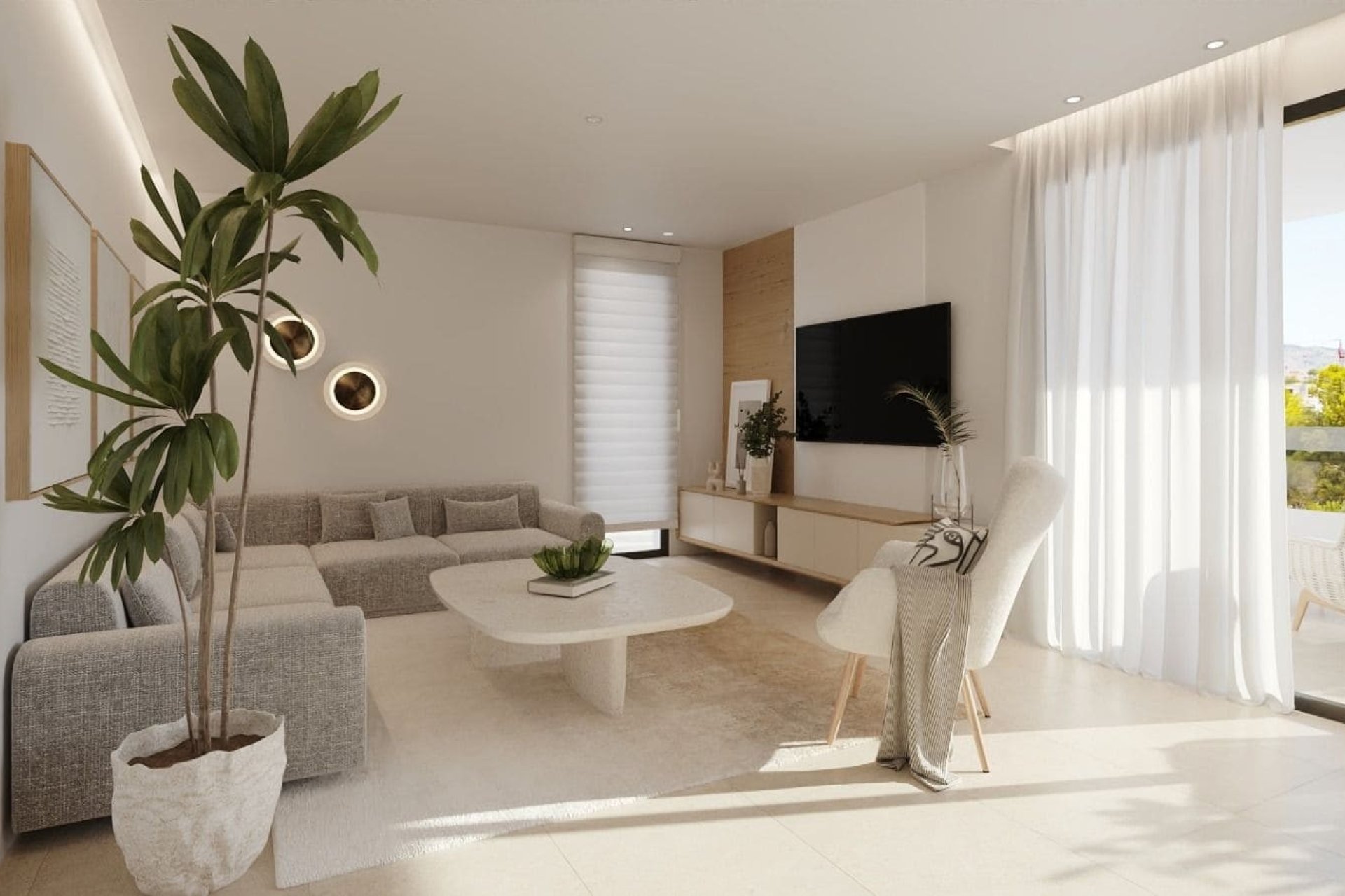 Salon - Luksusowe apartamenty w San Pedro del Pinatar, Murcja (Costa Cálida)