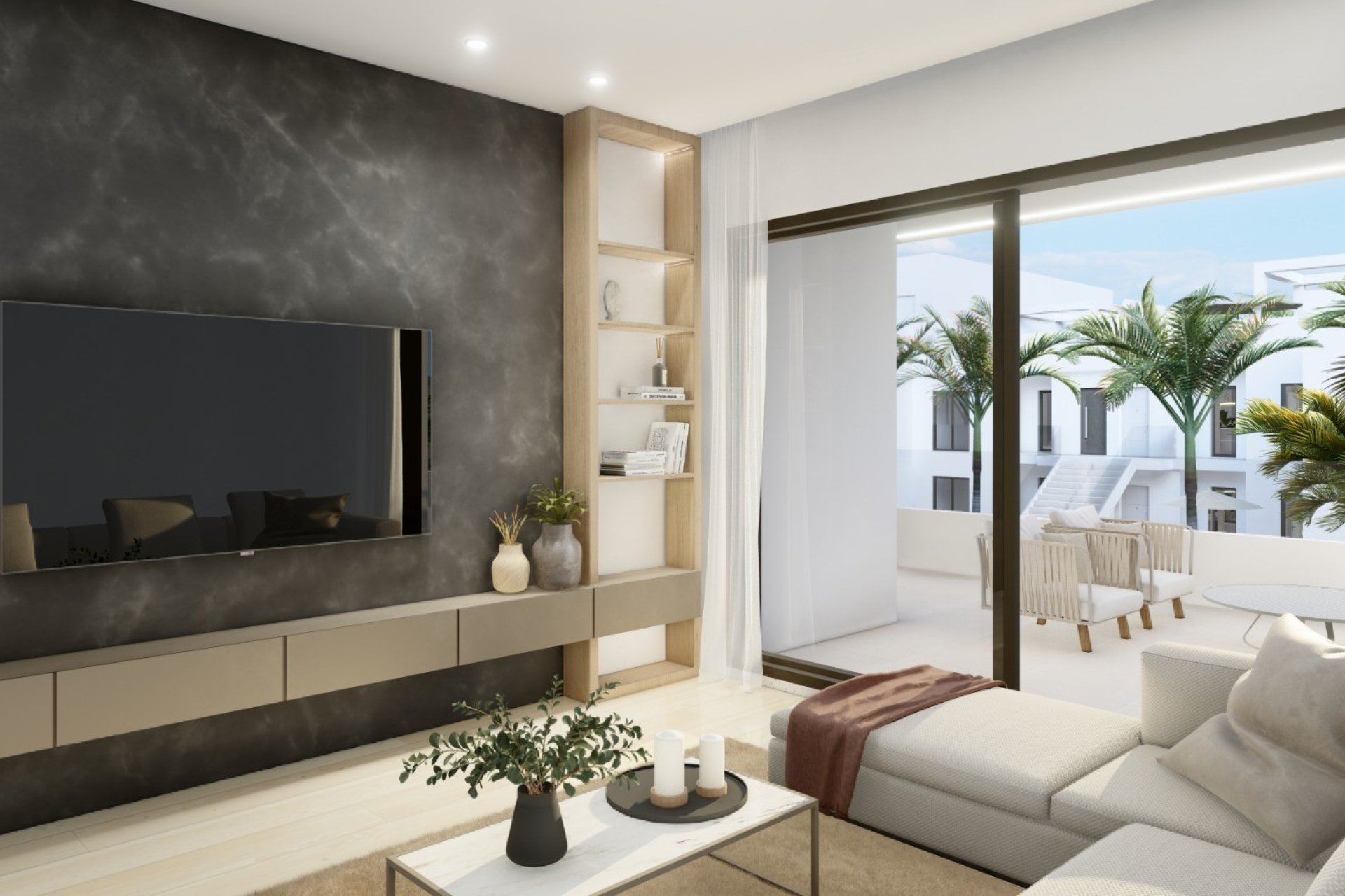 Salón - Residencial en Pilar de la Horadada, Alicante (Costa Blanca Sur)
