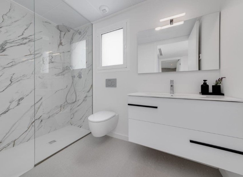 Salon - Wille jednorodzinne w „El Dorado Country Club”, Mutxamel, Alicante (Costa Blanca)