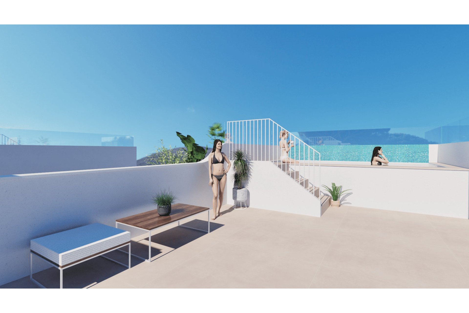 Taras solarium na dachu – Ekskluzywna inwestycja w Torre de la Horadada, Alicante (Costa Blanca)