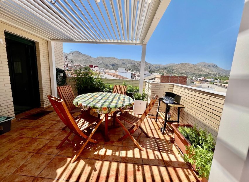Terrace - Penthouse in Pego (Alicante)