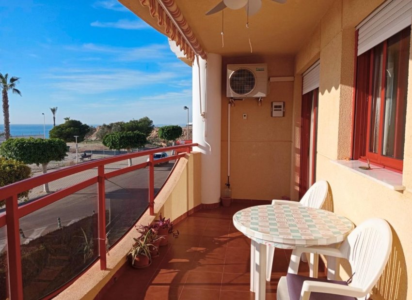 Terrasse -  Appartement 2 chambres en première ligne de la plage de Villajoyosa (Villajoyosa – Costa Blanca)