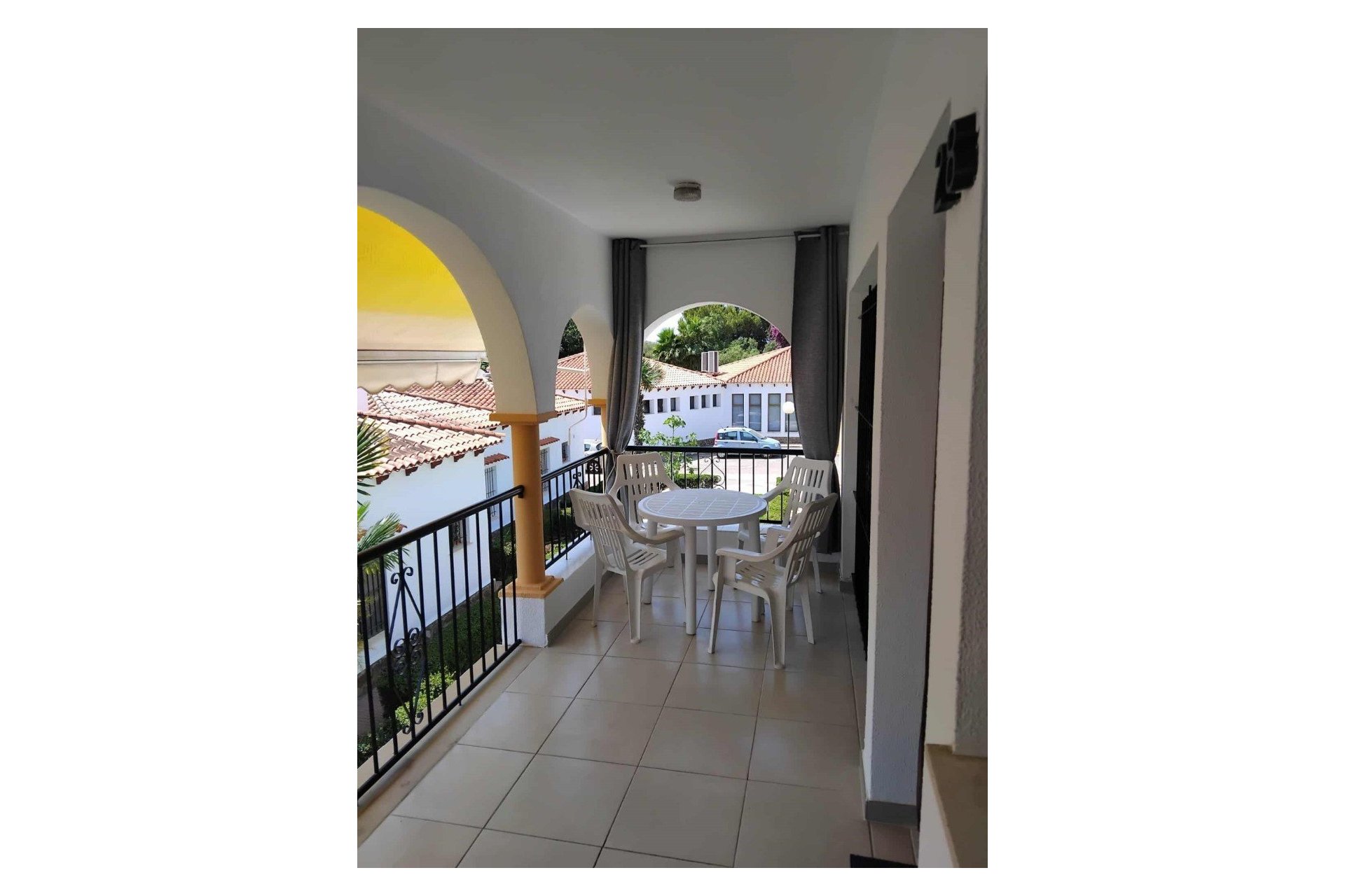 Terrasse - Appartement à vendre à Alfaz del Pi avec terrasse et piscine (Costa Blanca)