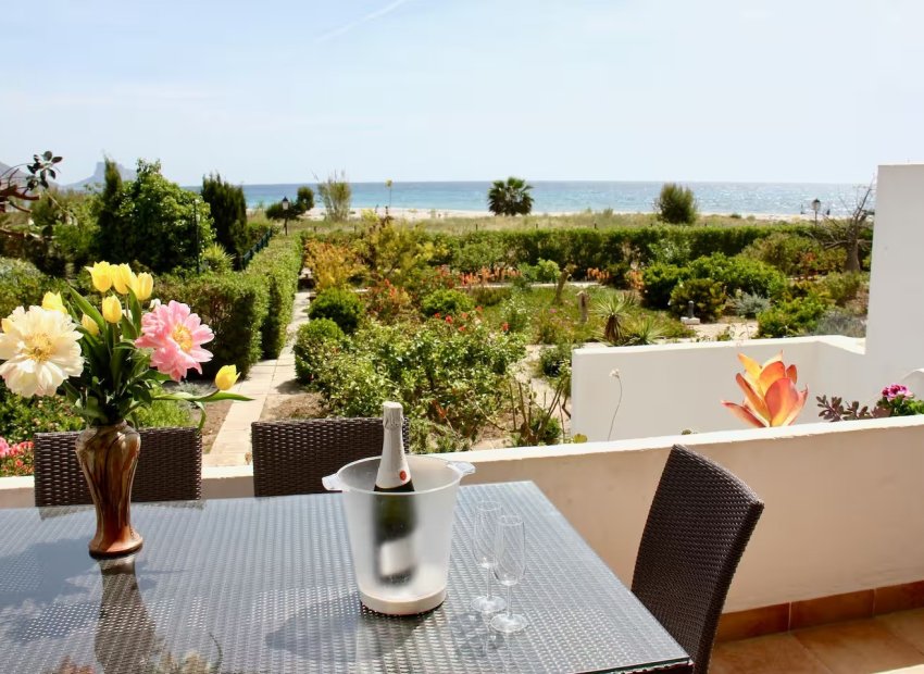 Terrasse - Duplex en première ligne de plage à Altea (Costa Blanca)