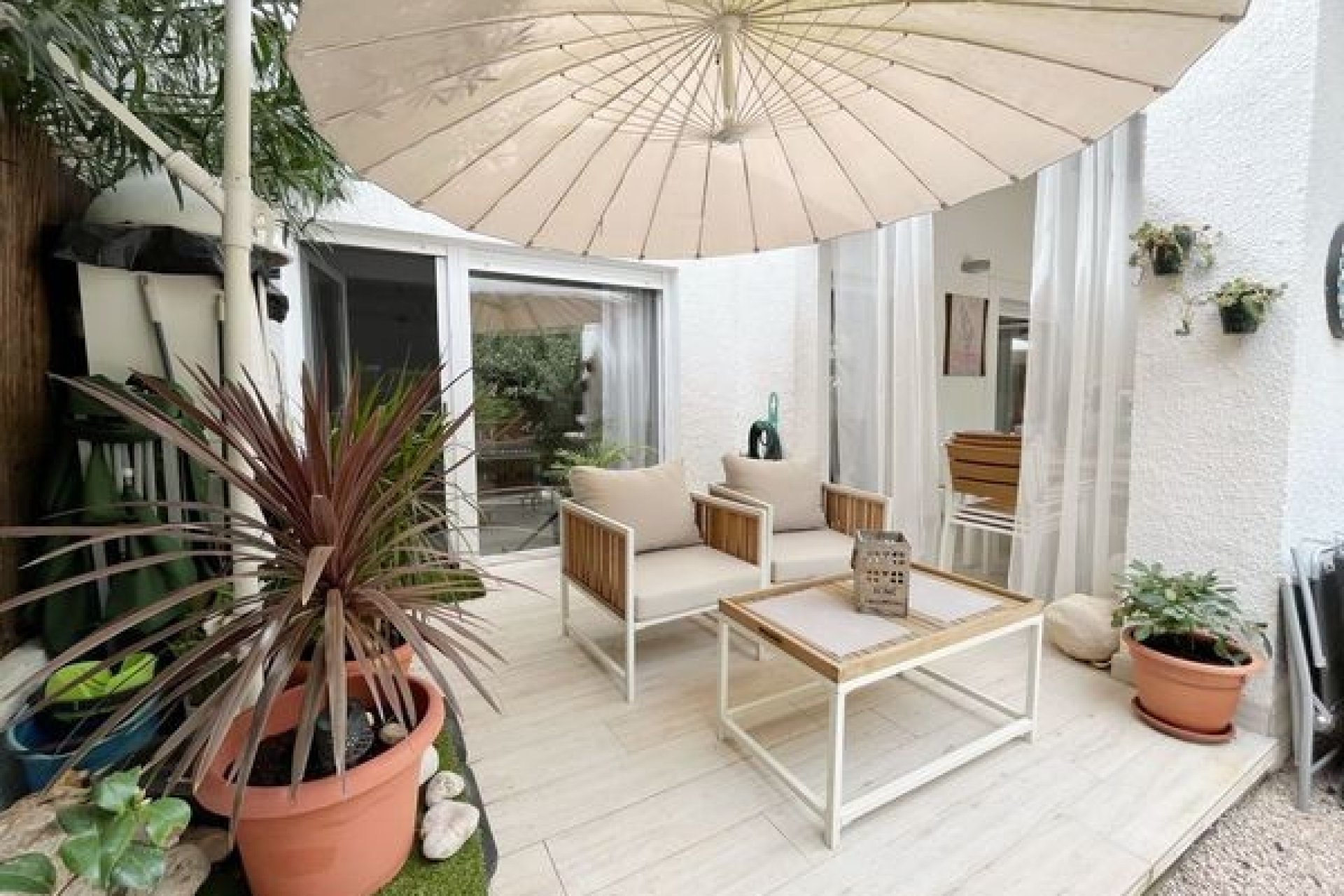 Terrasse - Maison mitoyenne à Pedreguer – (Alicante)
