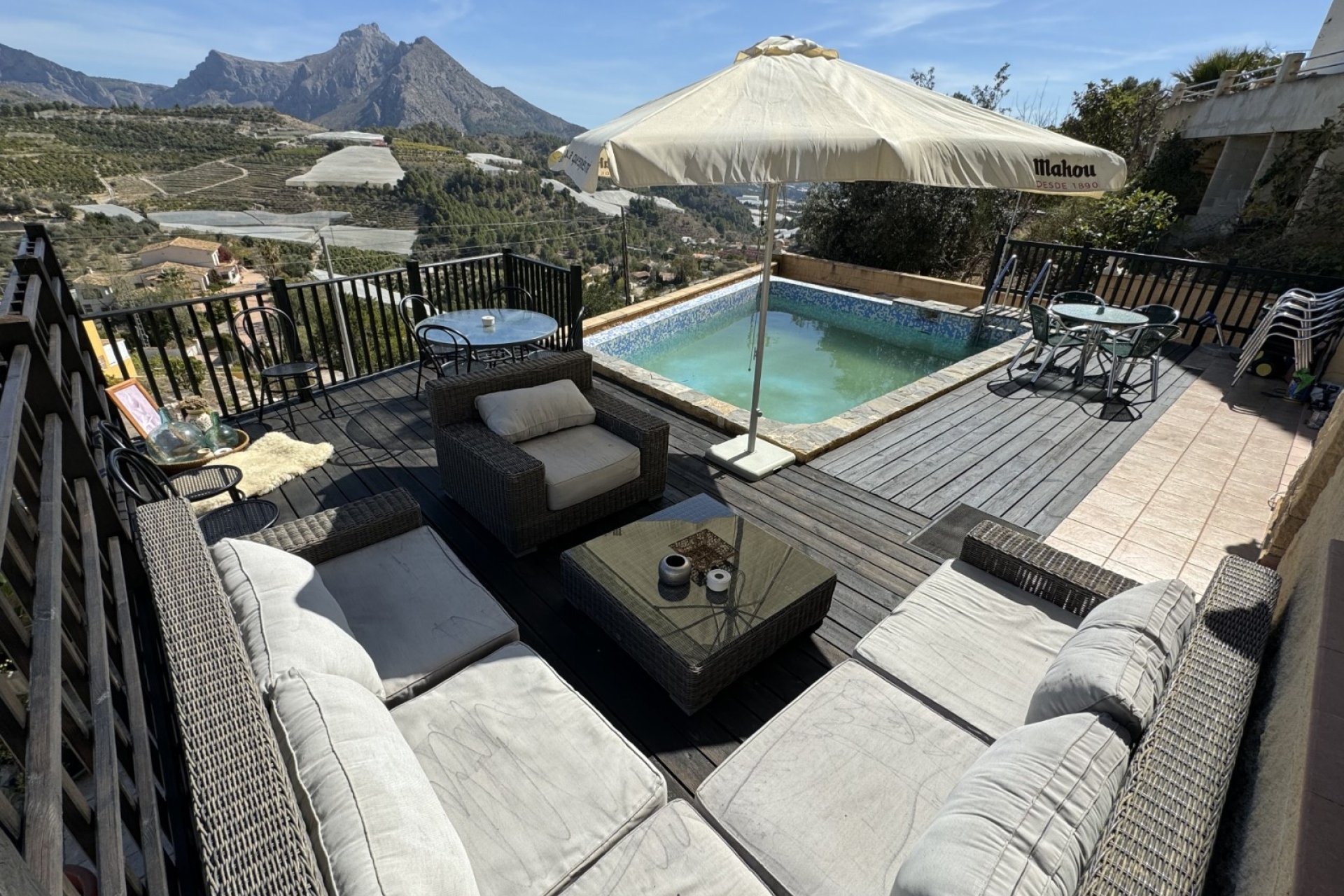 Terrasse - Villa individuelle à Callosa (Costa Blanca)