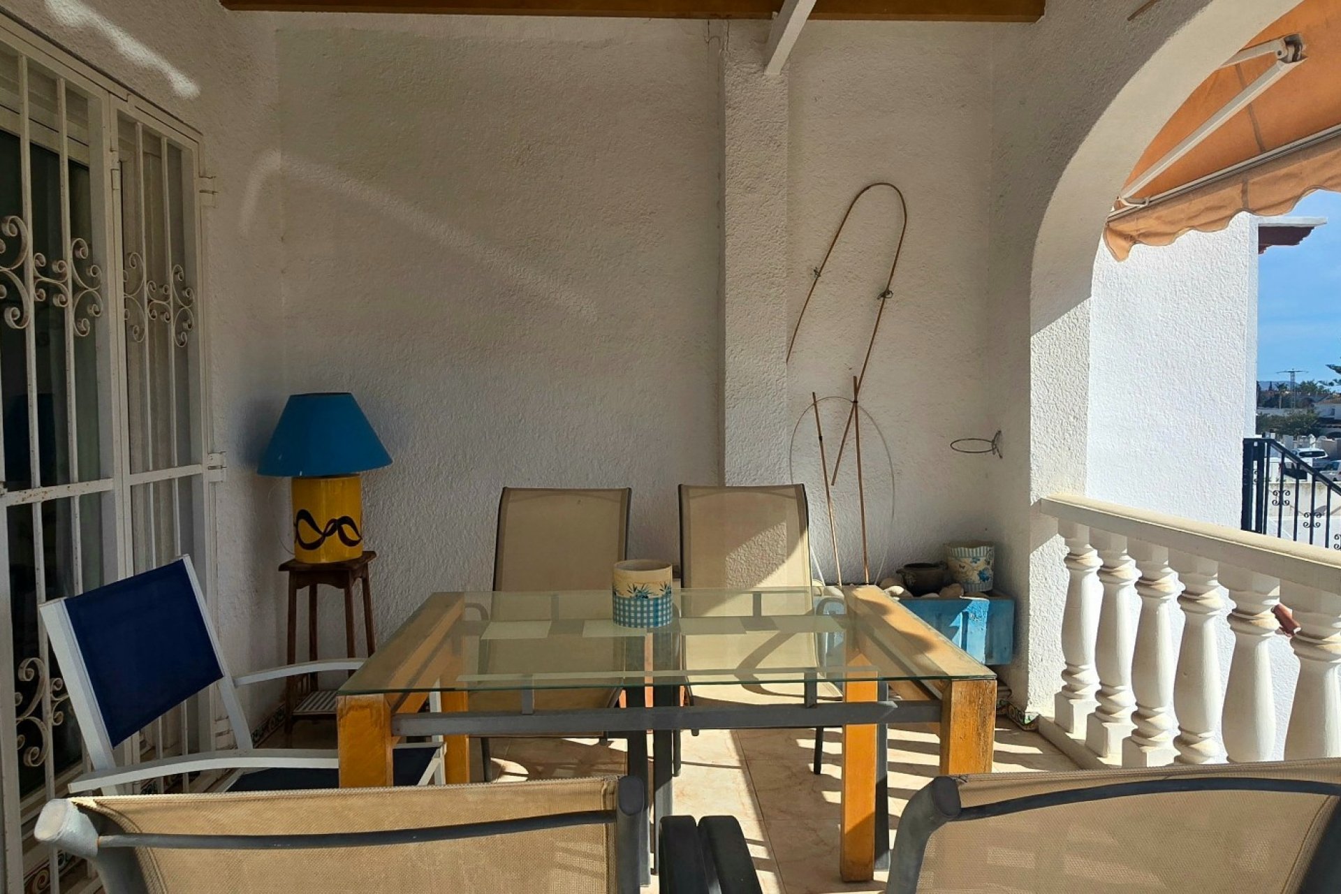 Terraza - Chalet adosado a la venta en Alfaz del Pi con vistas al mar - (Alfaz del Pi - Costa Blanca)