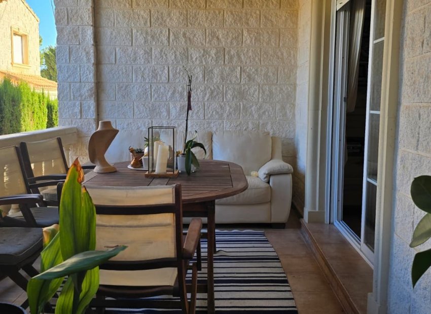 Terraza - Chalet adosado en venta en Albir - (Costa Blanca - Alicante)