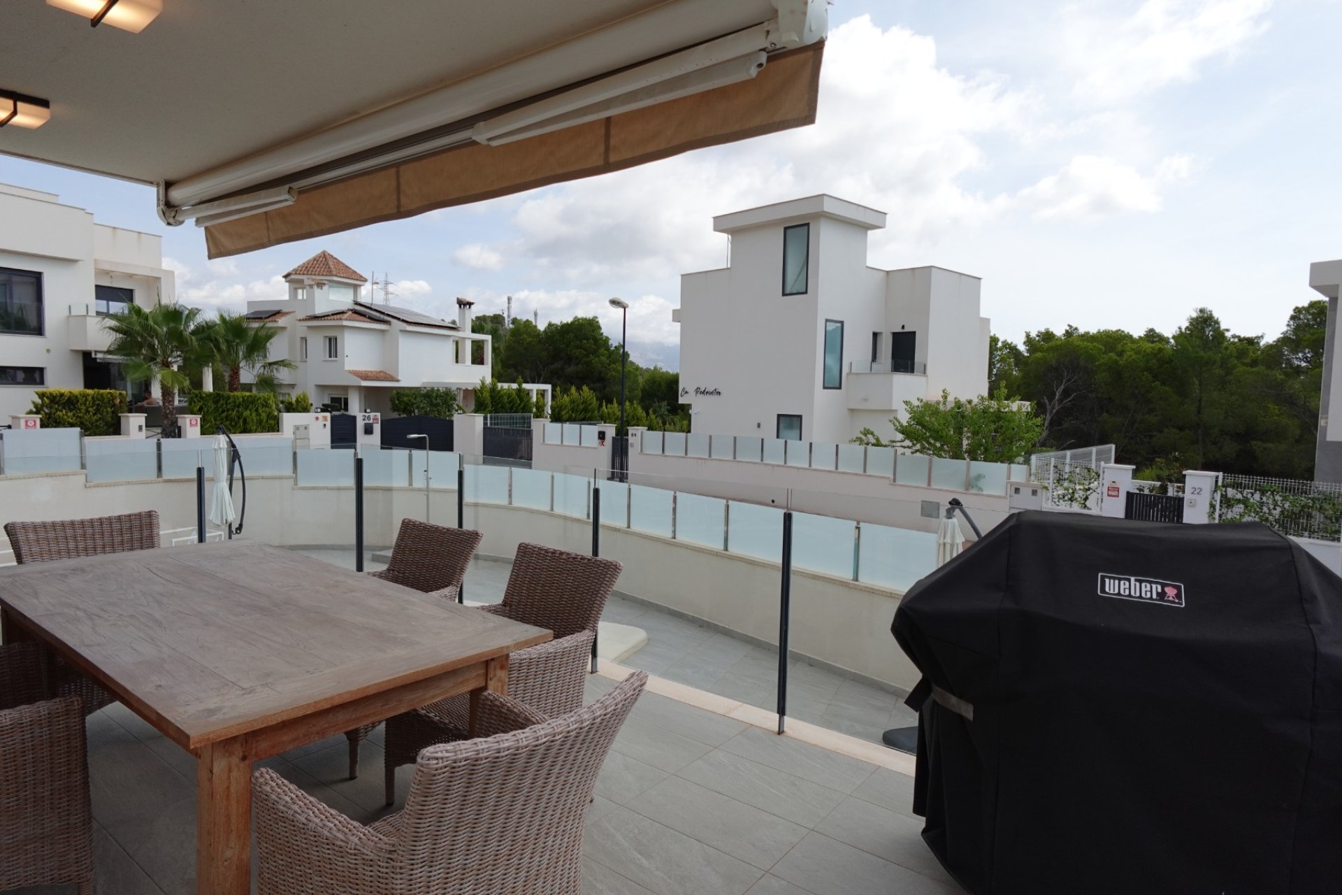 Terraza - Chalet independiente en La Nucia (Costablanca - Alicante)