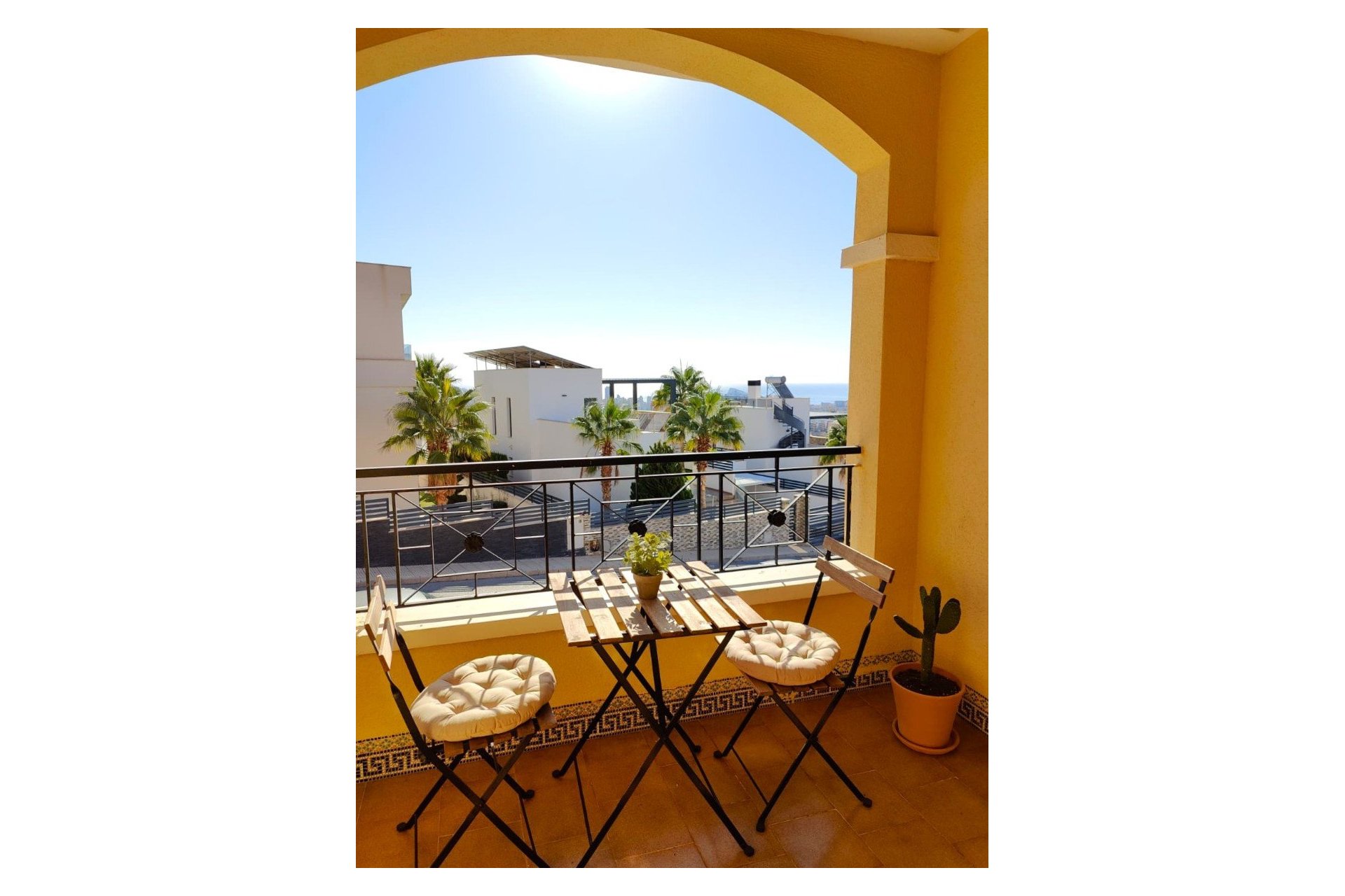 terraza - espacioso pareado en Finestrat