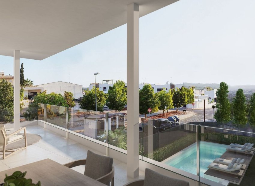 Terraza - Nueva Promoción de Apartamentos en Benijófar, Alicante (Costa Blanca Sur)