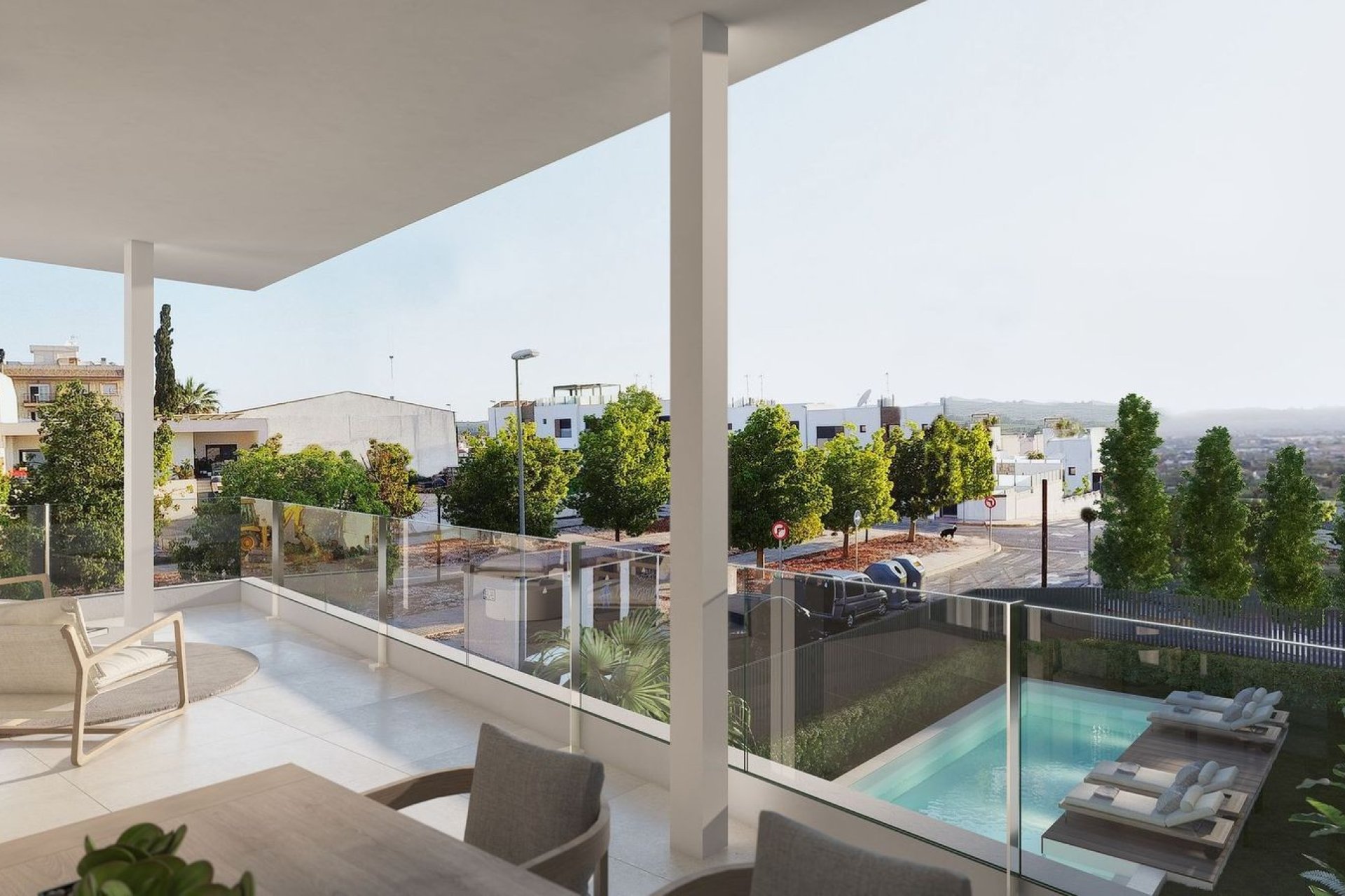 Terraza - Nueva Promoción de Apartamentos en Benijófar, Alicante (Costa Blanca Sur)