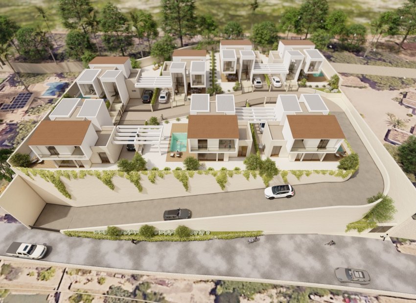 Urbanizacion - Villa de obra nueva Vila Natura en La Nucia (Costablanca - Alicante)