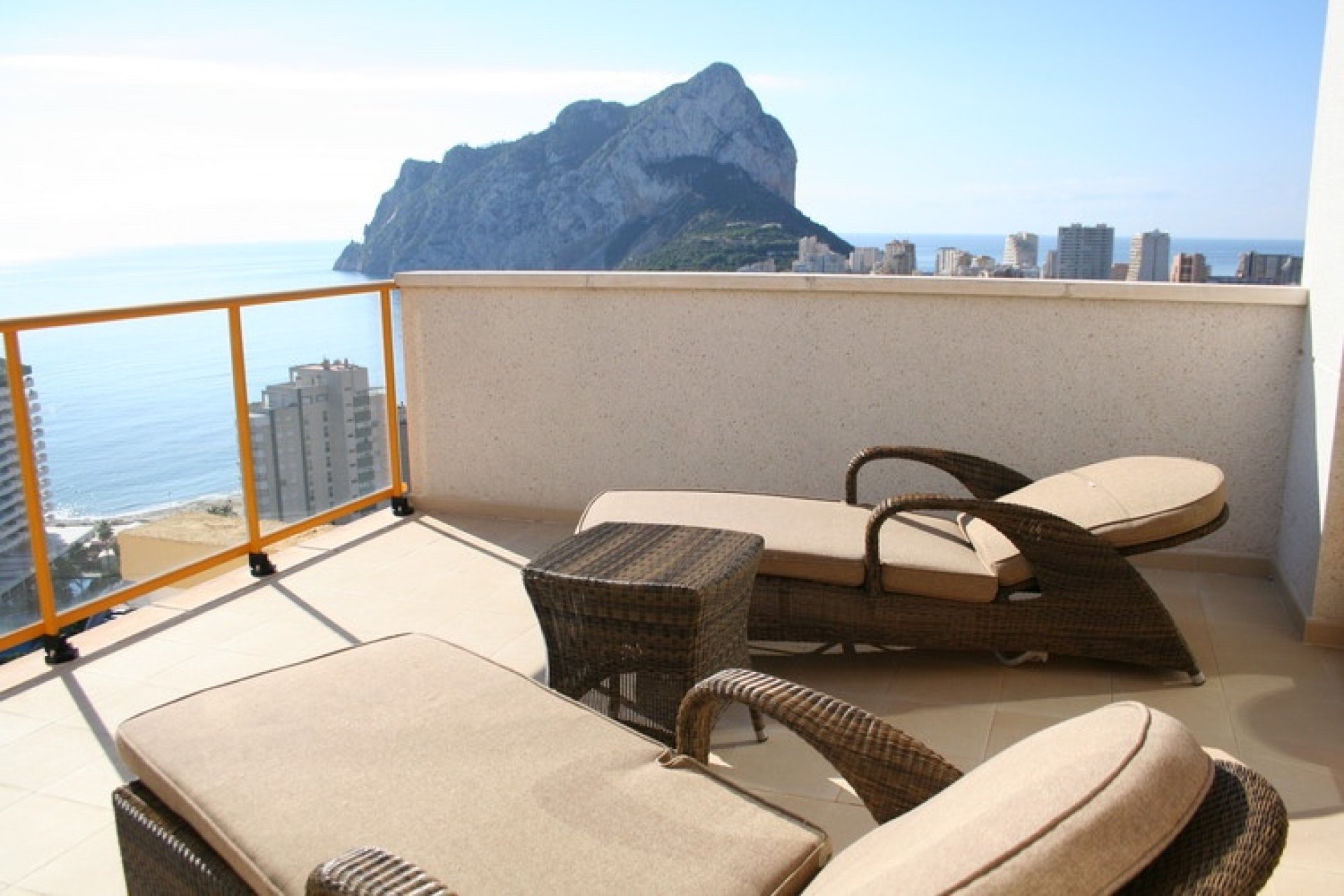 Widoki - Dwupoziomowy penthouse w Calpe (Hiszpania - Costa Blanca)