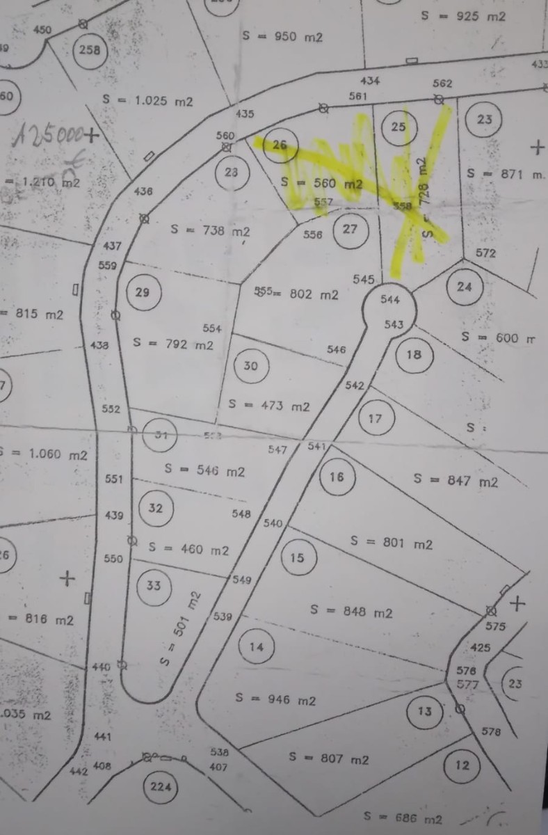 Venta. terrain en Pedreguer