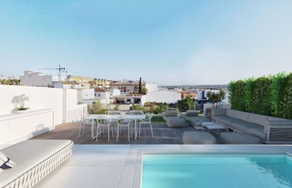 Piscina - Nueva Promoción de Apartamentos en Benijófar, Alicante (Costa Blanca Sur)
