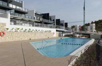 Piscina - Ático Espectacular en Balcón de Finestrat – 3 Dormitorios, 2 Baños y Solárium Privado (Finestrat - Costa Blanca)