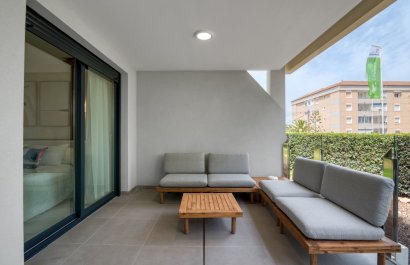 Terraza - Exclusivo Resort en  Primera Línea de Mar, Punta Prima, Orihuela Costa, Alicante (Costa Blanca Sur)