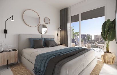 Dormitorio - Exclusivo Resort en  Primera Línea de Mar, Punta Prima, Orihuela Costa, Alicante (Costa Blanca Sur)