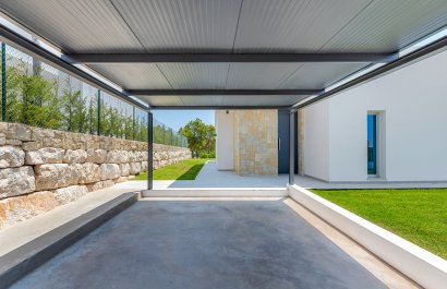 Parking - VIlla de lujo entre mar y montaña en Sierra Cortina (Finestrat - Costa Blanca)