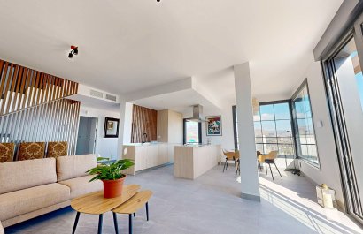 Salon - Residencial exclusivo de villas adosadas con vistas al mar y la montaña (Polop - Costa Blanca)