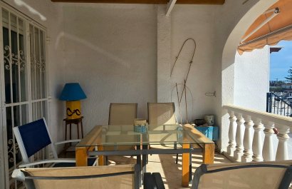 Terraza - Chalet adosado a la venta en Alfaz del Pi con vistas al mar - (Alfaz del Pi - Costa Blanca)