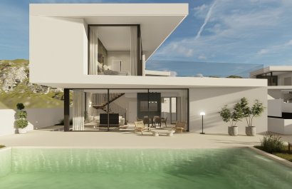 Obra nueva - Chalet independiente -
Polop