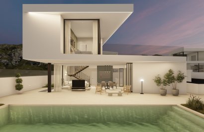 Obra nueva - Chalet independiente -
Polop