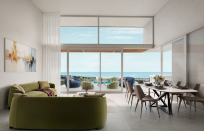 Salon - Exclusivas Villas Contemporáneas con Piscina Privada y Vistas al Mar en La Nucía (La Nucía - Costa Blanca)