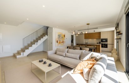 Living room - Exclusive New-Build Residential Development in Polop with Sea and Mediterranean Views (Polop – Costa Blanca)