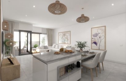Salon/comedor - Apartamentos exclusivos en segunda línea de playa en Altea (Altea - Costa blanca)