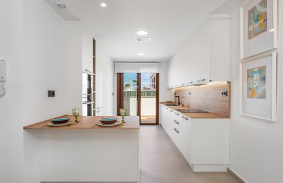 Cocina - Bungalow de obra nueva en los Balcones (Torrevieja)