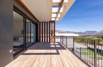 Obra nueva - Adosado -
Polop - Alberca