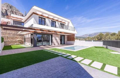 Obra nueva - Villa -
Polop - Alberca