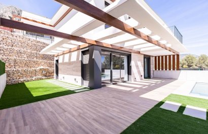Obra nueva - Villa -
Polop - Alberca