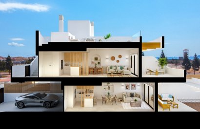 Nouvelle construction - Appartement -
Los Alcázares - La Serena Golf