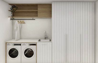 Lavadero - Nueva Promoción de Villas Adosadas en Dolores, Alicante (Costa Blanca Sur)