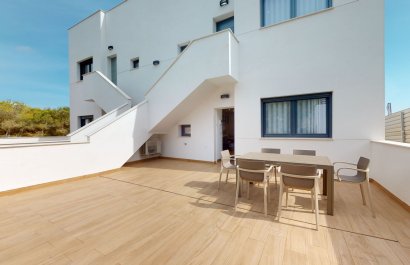 Terraza - Bungalows de Lujo en Los Balcones, Torrevieja (Costa Blanca Sur)