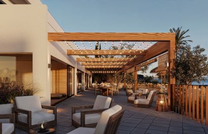 Terraza - Exclusivo Residencial en Macenas Mediterranean Resort, Almeria (Parque Natural Cabo de Gata)