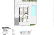 Obra nueva - Chalet independiente -
Pilar de la Horadada - playa de las Higuericas